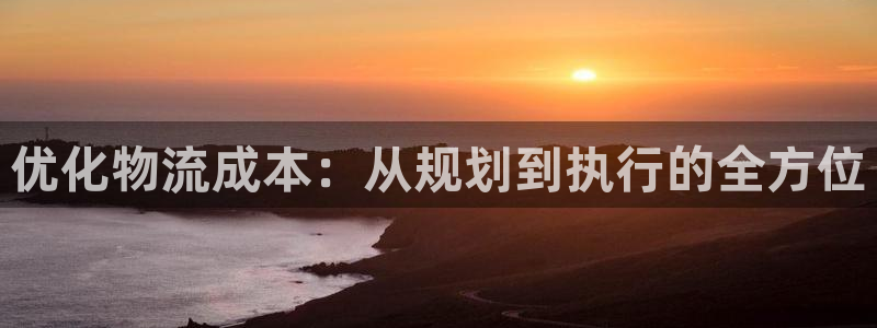 超凡国际最稳打法：优化物流成本：从规划到执行的全方位