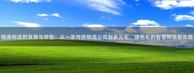超凡国际怎么下载：恒通物流的发展与转型：从一家传统物流公司到