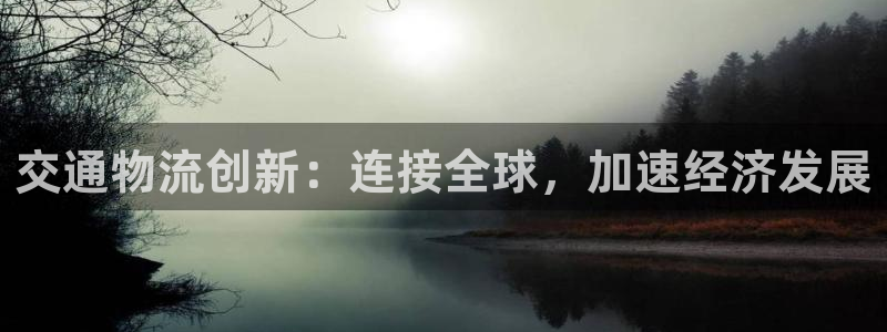 超凡国际登录不上咋回事：交通物流创新